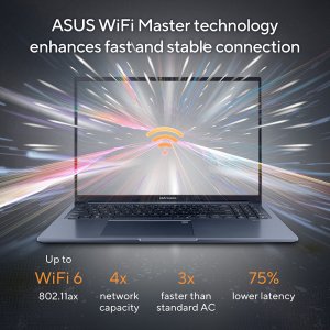 ASUS VivoBook 16X M1603QA-MB221W Laptop 40.6 cm (16") WUXGA AMD Ryzen™ 5 5600H 8 GB DDR4-SDRAM 256 GB SSD Wi-Fi 6 (802.11ax) Windows 11 Home in S mode Silver