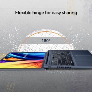 ASUS VivoBook 16X M1603QA-MB221W Laptop 40.6 cm (16") WUXGA AMD Ryzen™ 5 5600H 8 GB DDR4-SDRAM 256 GB SSD Wi-Fi 6 (802.11ax) Windows 11 Home in S mode Silver