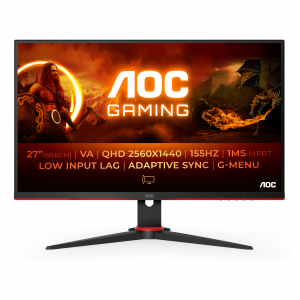 AOC G2 Q27G2E/BK computer monitor 68.6 cm (27") 2560 x 1440 pixels Quad HD Black, Red