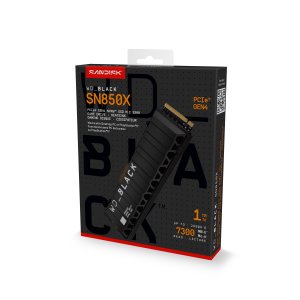 SanDisk Black WD_BLACK™ SN850X NVMe™ SSD POWERED BY 1 TB, [With Heatsink]