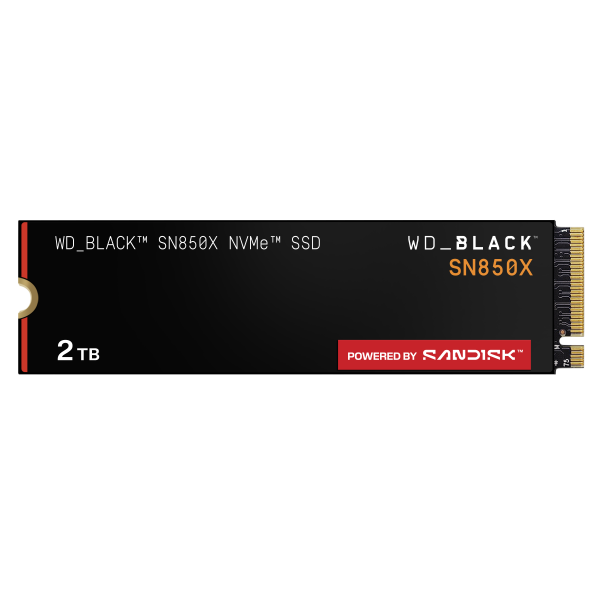 Western Digital Black WD_BLACK™ SN850X NVMe™ SSD POWERED BY SANDISK 2 TB