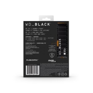 Western Digital Black WD_BLACK™ SN850X NVMe™ SSD POWERED BY SANDISK 2 TB, [With Heatsink]