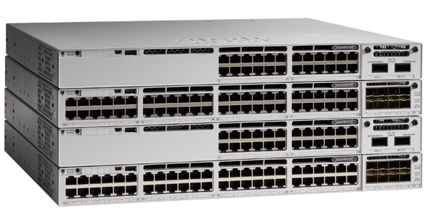 Cisco Catalyst C9300L-48UXG-2Q-E Managed L2/L3 10G Ethernet (100/1000/10000) Power over Ethernet (PoE) Grey