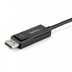 StarTech.com 3ft (1m) USB C to DisplayPort 1.4 Cable 8K 60Hz/4K - Bidirectional DP to USB-C or USB-C to DP Reversible Video Adapter Cable -HBR3/HDR/DSC - USB Type-C/TB3 Monitor Cable