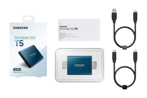 Samsung T5 500 GB Blue