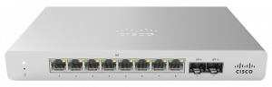 Cisco Meraki MS120-8LP Managed L2 Gigabit Ethernet (10/100/1000) Power over Ethernet (PoE) Grey