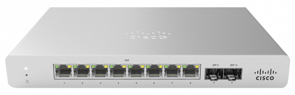 Cisco Meraki MS120-8LP Managed L2 Gigabit Ethernet (10/100/1000) Power over Ethernet (PoE) Grey