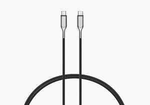 Cygnett CY2678PCTYC USB cable 2 m USB 2.0 USB C Black, Stainless steel