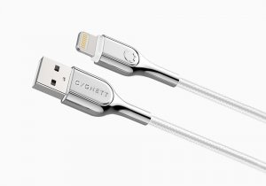 Cygnett CY2686PCCAL lightning cable 2 m Stainless steel, White