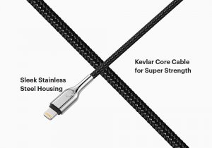 Cygnett CY2799PCCCL lightning cable 1 m Black