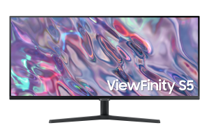 Samsung ViewFinity S34C500GAU computer monitor 86.4 cm (34") 3440 x 1440 pixels UltraWide Quad HD LED Black