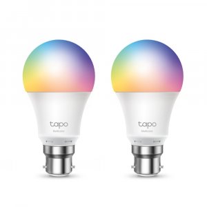 TP-Link Tapo Smart Wi-Fi Light Bulb, Multicolor