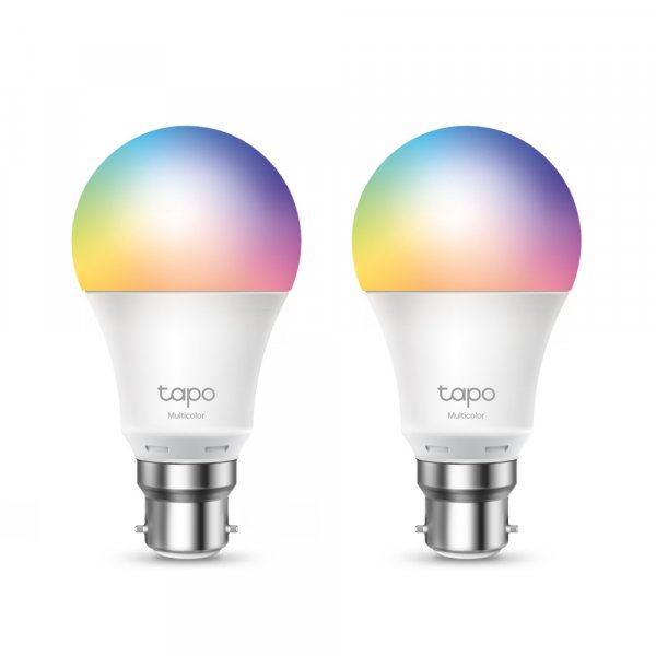 TP-Link Tapo Smart Wi-Fi Light Bulb, Multicolor