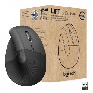 Logitech Lift Vertical Ergonomic Mouse for Business