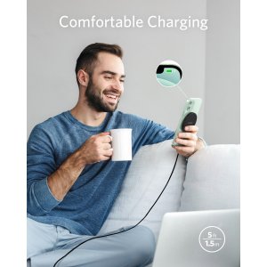 Anker PowerWave Select+ Smartphone Black USB Wireless charging Indoor