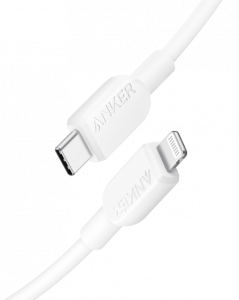 Anker A8612G21 lightning cable 0.9 m White