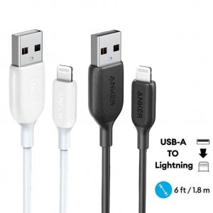 Anker PowerLine III 1.8 m White