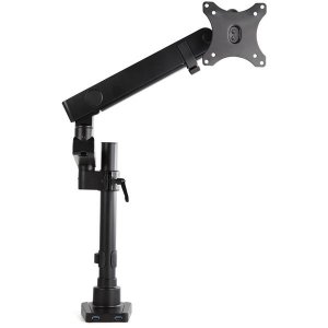 StarTech.com Desk Mount Monitor Arm with 2x USB 3.0 ports - Pole Mount Full Motion Single Arm Monitor Mount for up to 34" VESA Display - Ergonomic Articulating Arm - Desk Clamp/Grommet