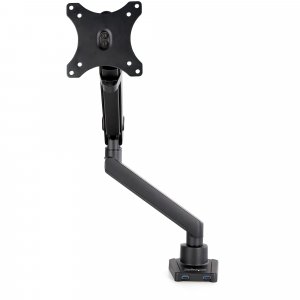 StarTech.com Desk Mount Monitor Arm with 2x USB 3.0 ports - Slim Full Motion Adjustable Single Monitor VESA Mount up to 8kg Display - Ergonomic Articulating Arm - Desk Clamp/Grommet