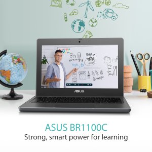 ASUS BR1100C-C1XA-3Y Laptop 29.5 cm (11.6") HD Intel® Celeron® N N4500 4 GB DDR4-SDRAM 128 GB eMMC Wi-Fi 6 (802.11ax) Windows 11 Pro Academic Grey