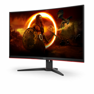 AOC G2 CQ32G2SE/BK LED display 80 cm (31.5") 2560 x 1440 pixels 2K Ultra HD Black, Red