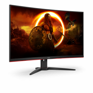 AOC G2 CQ32G2SE/BK LED display 80 cm (31.5") 2560 x 1440 pixels 2K Ultra HD Black, Red