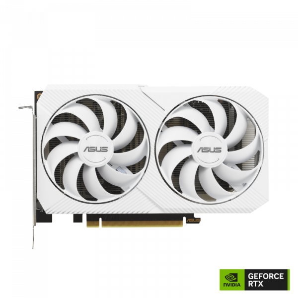 ASUS DUAL-RTX3060-O8G-WHITE NVIDIA GeForce RTX 3060 8 GB GDDR6