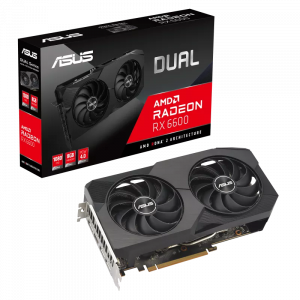 ASUS Dual Radeon RX 6600 V2 8GB GDDR6 AMD