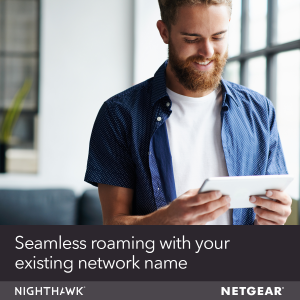 NETGEAR 4PT AX6000 WIFI MESH EXTENDER Network repeater Black 10, 100, 1000 Mbit/s