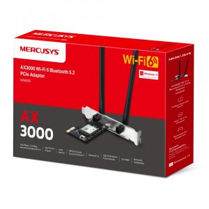 Mercusys AX3000 Wi-Fi 6 Bluetooth 5.2 PCIe Adapter
