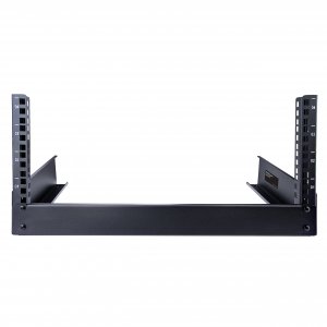 StarTech.com 2-Post 4U Desktop Server Rack, Small Open Frame 19in Computer Rack, Compact Network Rack for AV / Studio / Data / IT Equipment - Free Standing Two-Post Home/Office Rack