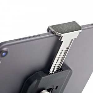 StarTech.com Secure Tablet Stand w/ K-Slot Cable Lock - Locking Tablet Holder for 7.9"-13" Tablets - Universal Adjustable Tablet Mount for Desk/Surface - Lockable Anti-Theft Security Mount