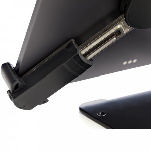 StarTech.com Secure Tablet Stand w/ K-Slot Cable Lock - Locking Tablet Holder for 7.9"-13" Tablets - Universal Adjustable Tablet Mount for Desk/Surface - Lockable Anti-Theft Security Mount
