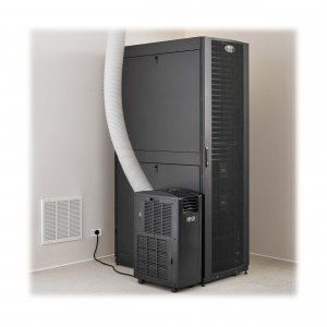 Tripp Lite SRXCOOL12KEUB Portable Air Conditioning Unit for Server Rooms - 12,000 BTU (3.5kW), 230V, R290, British Input