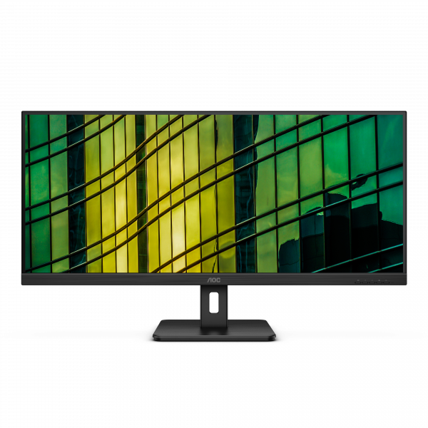 AOC U34E2M computer monitor 86.4 cm (34") 3440 x 1440 pixels Wide Quad HD Black