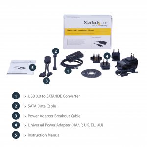 StarTech.com SATA to USB Cable - USB 3.1 (10Gbps) - UASP