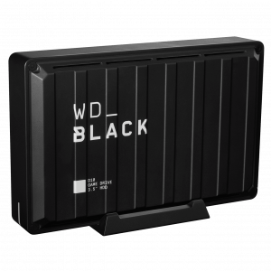 Western Digital D10 external hard drive 8 TB Black, White