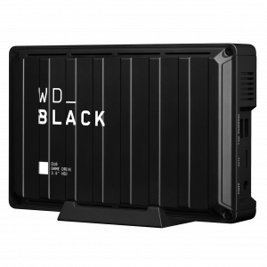 Western Digital D10 external hard drive 8 TB Black, White