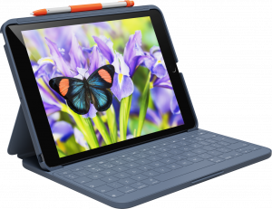 Logitech Rugged Lite Blue Bluetooth QWERTY UK English