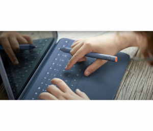 Logitech 920-011685 mobile device keyboard QWERTY UK English Bluetooth Blue