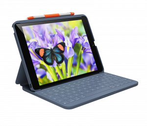 Logitech 920-011685 mobile device keyboard QWERTY UK English Bluetooth Blue