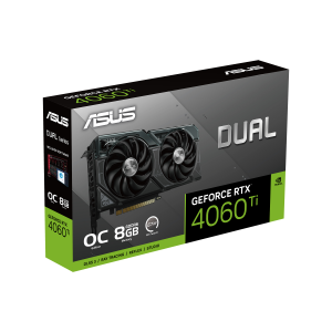 ASUS Dual -RTX4060TI-O8G NVIDIA GeForce RTX 4060 Ti 8 GB GDDR6