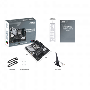 ASUS PRIME B650M-A WIFI II AMD B650 Socket AM5 micro ATX