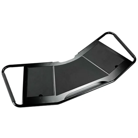 Chief Fusion Large Height-Adjustable Accessory Shelf, Black