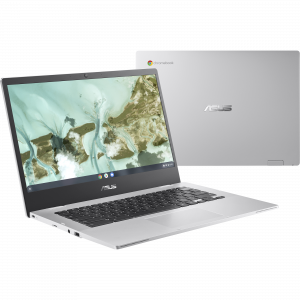 ASUS Chromebook CX1400CKA-EK0131 35.6 cm (14") Full HD Intel® Pentium® Silver N6000 4 GB LPDDR4x-SDRAM 128 GB eMMC Wi-Fi 6 (802.11ax) ChromeOS Silver