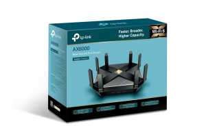 TP-Link Archer AX6000 wireless router Gigabit Ethernet Dual-band (2.4 GHz / 5 GHz) Black