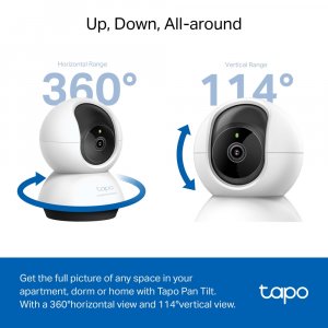 TP-Link Tapo Pan/Tilt AI Home Security Wi-Fi Camera