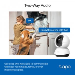 TP-Link Tapo Pan/Tilt AI Home Security Wi-Fi Camera