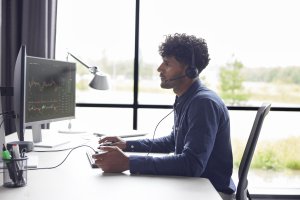 Poly EncorePro 310 USB-C Monoaural Headset TAA