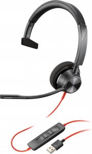 HP Poly Blackwire 3310 USB-A Headset